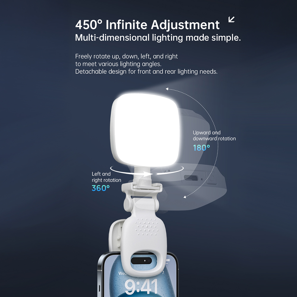 Portable LED Selfie Light Came - огляд і ціна Photography Lighting Handheld