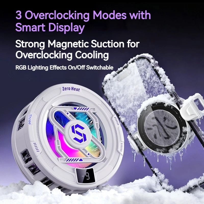 K52 AI Mobile Cooler Magnetic  - огляд і ціна Photography Lighting Game