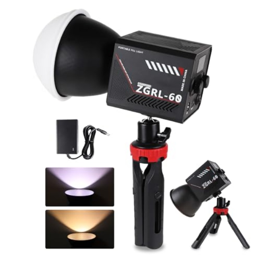 60W COB LED Video Light Handhe - огляд і ціна Photography Lighting Handheld