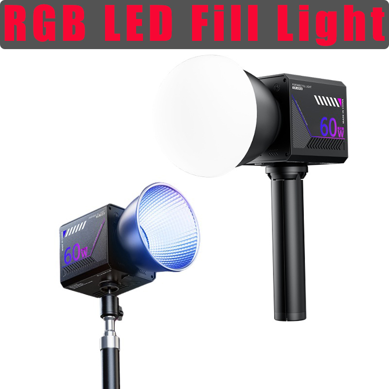 60W RGB Video Light Portable L - огляд і ціна Photography Lighting Meter