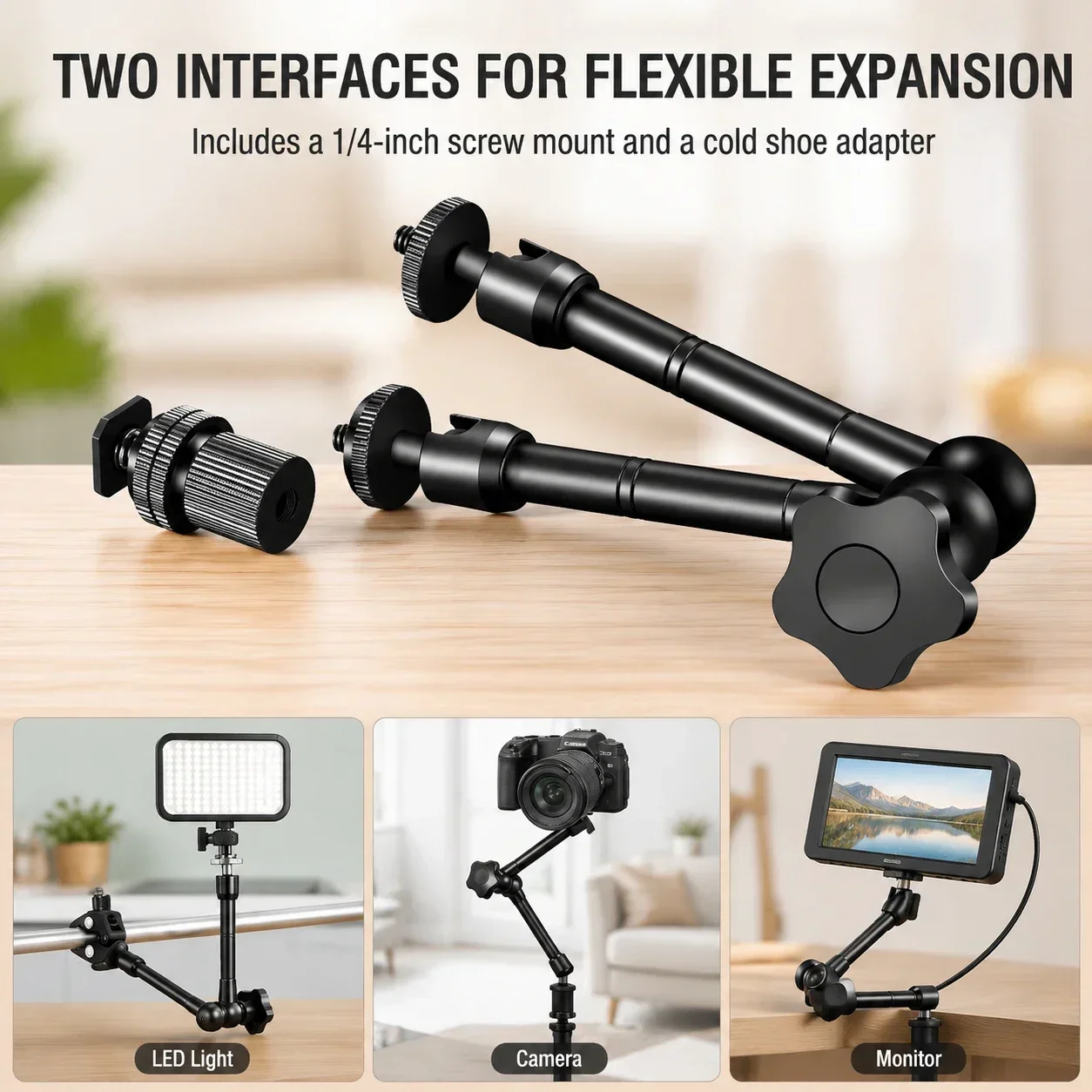 11 inch Magic Arm with Super C - огляд і ціна Photography Lighting Description